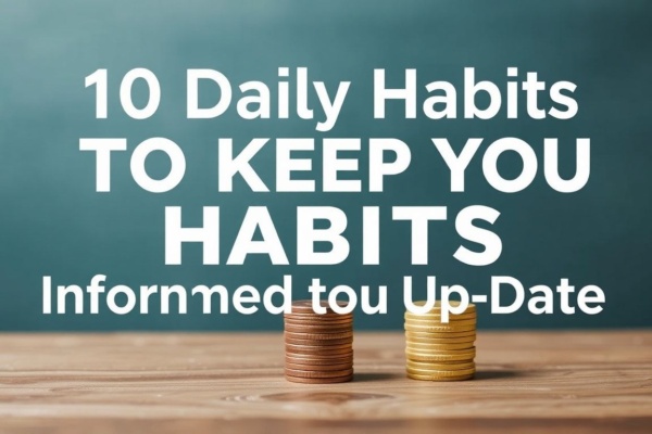 10 Daily Habits to Keep You Informed and Up-to-Date