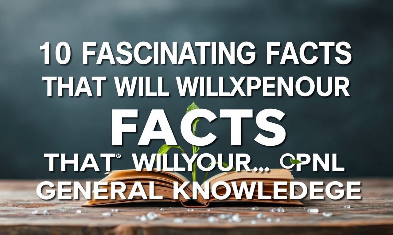 featured-10-fascinating-facts-that-will-expand-your-general 10 Fascinating Facts That Will Expand Your General Knowledge
