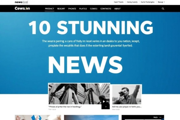 10 Stunning Website Designs That Redefine Digital News