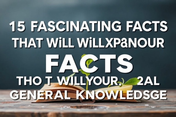 15 Fascinating Facts That Will Expand Your General Knowledge