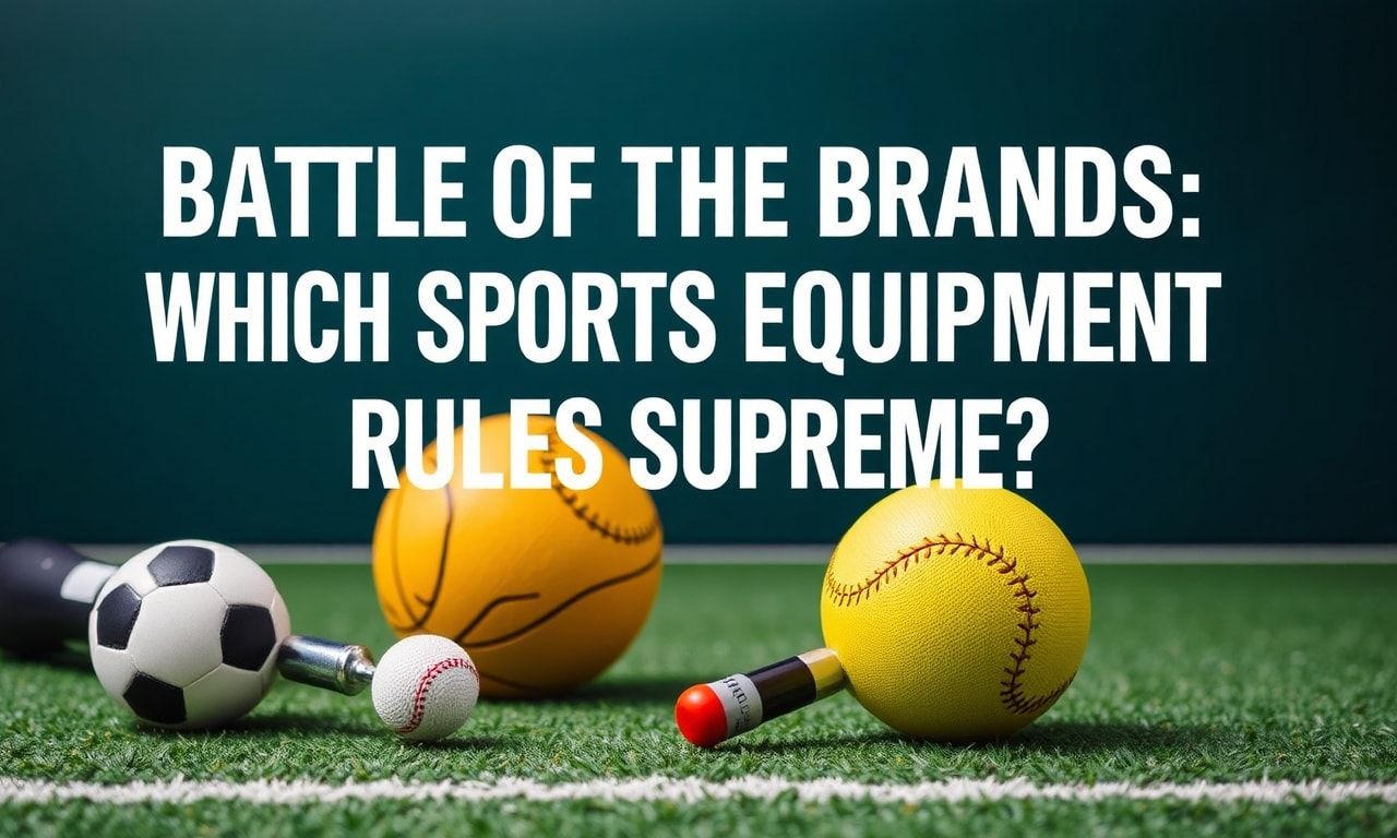 Battle of the Brands: Which Sports Equipment Rules Supreme?