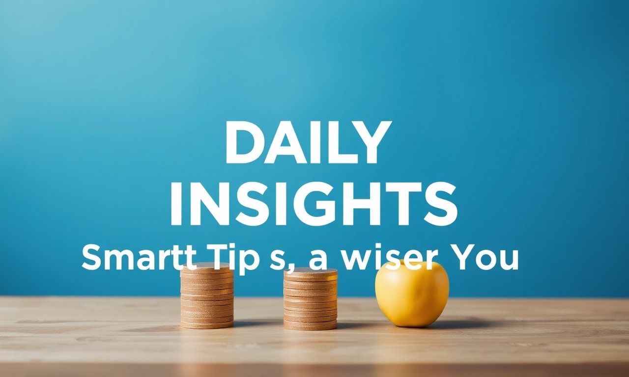 Daily Insights: Smart Tips for a Wiser You