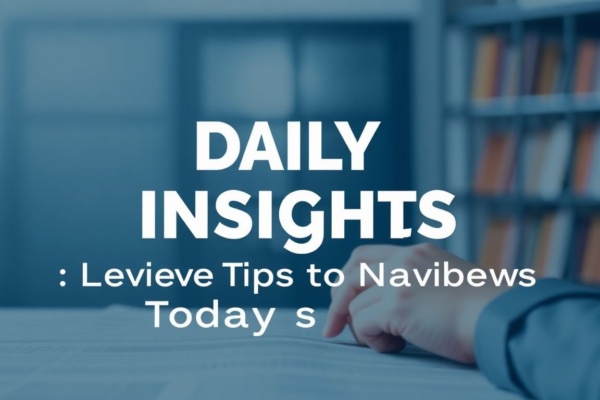 Daily Insights: Clever Tips to Navigate Today's News
