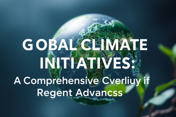 Global Climate Initiatives: A Comprehensive Overview of Recent Advances