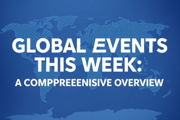 Global Events This Week: A Comprehensive Overview