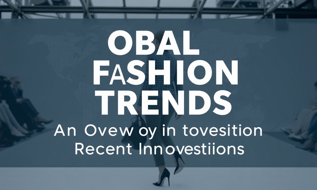 Global Fashion Trends: An Overview of Recent Innovations