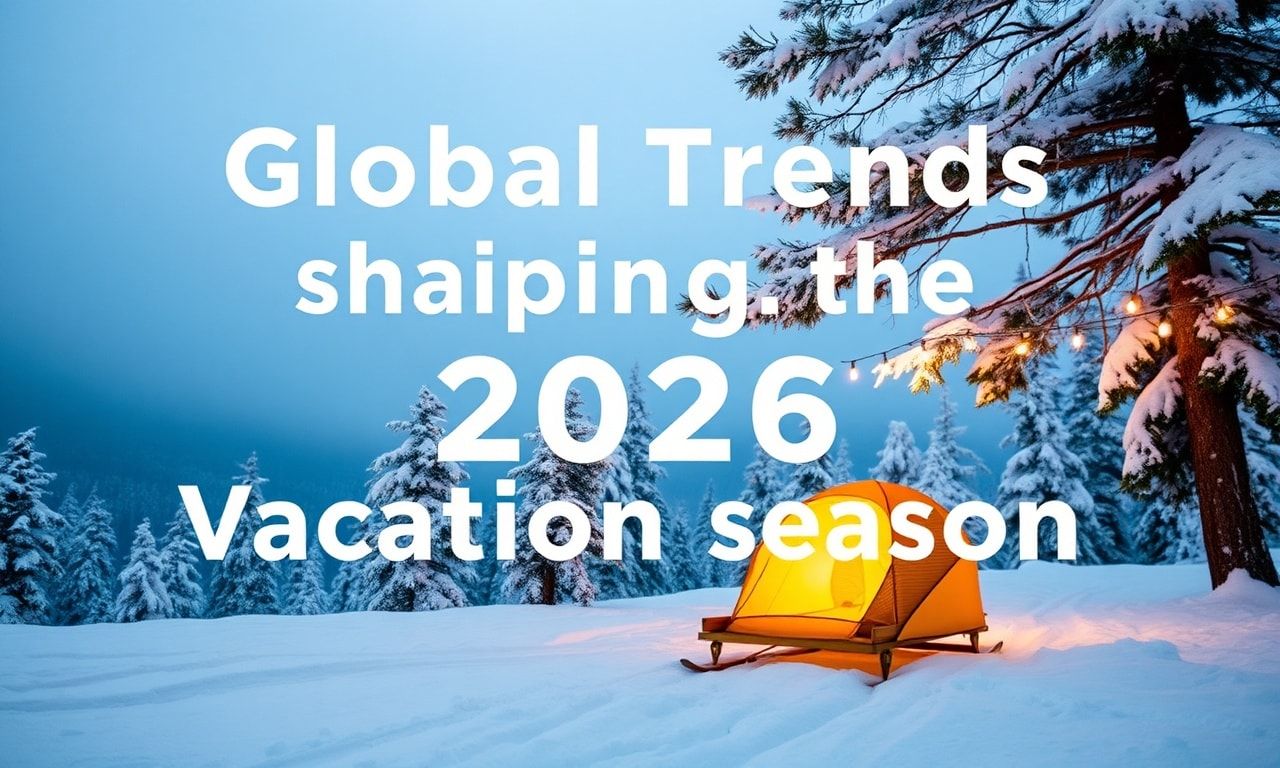 Global Trends Shaping the 2026 Winter Vacation Season