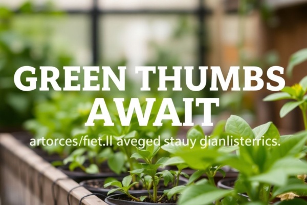 Green Thumbs Await: Essential Tips for Aspiring Gardeners