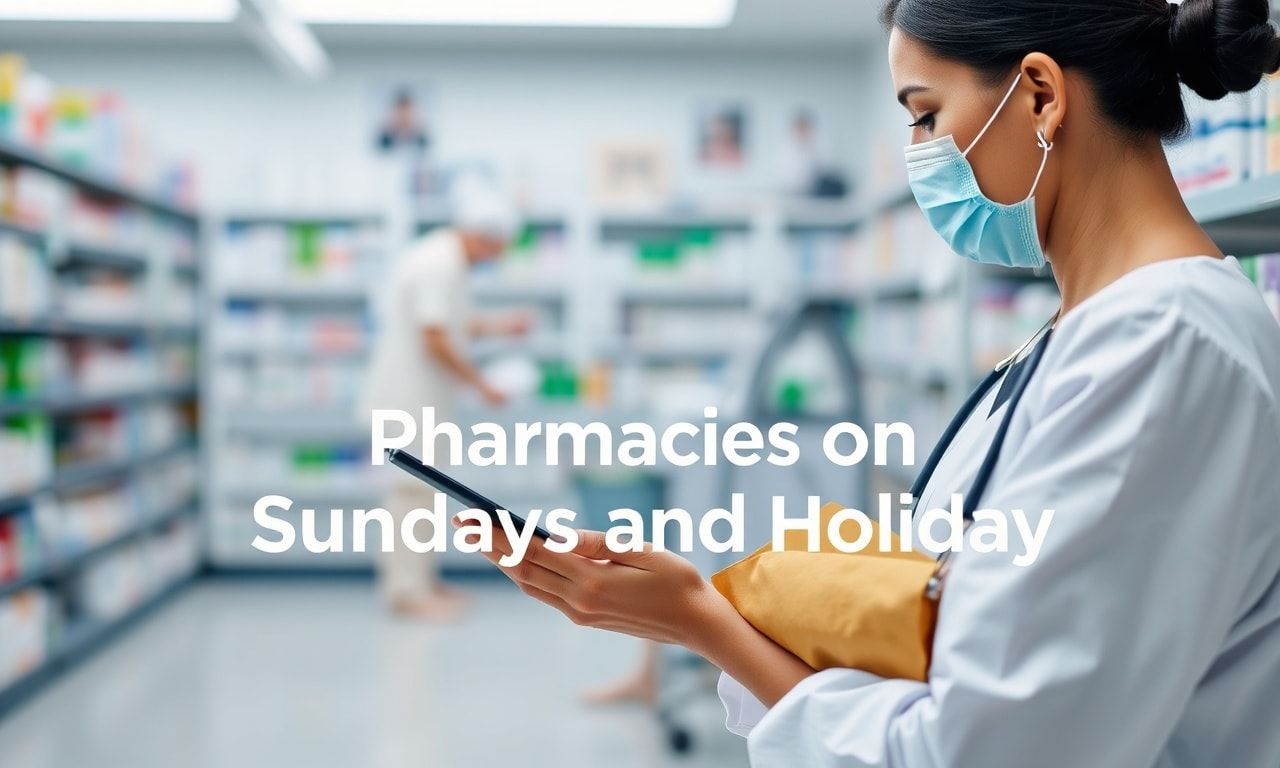Navigating Healthcare Accessibility: The Role of Pharmacies on Sundays and Holidays