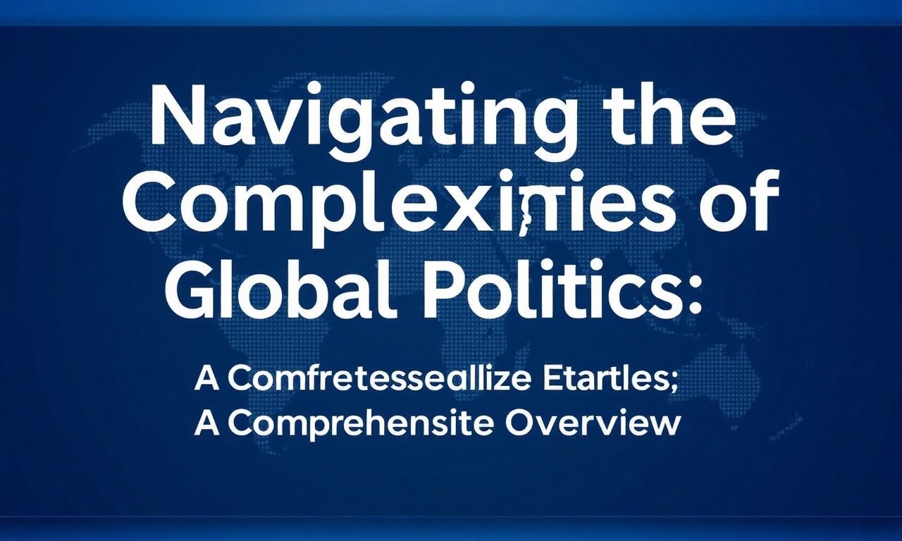 featured-navigating-the-complexities-of-global-politics-a-c-1 Navigating the Complexities of Global Politics: A Comprehensive Overview