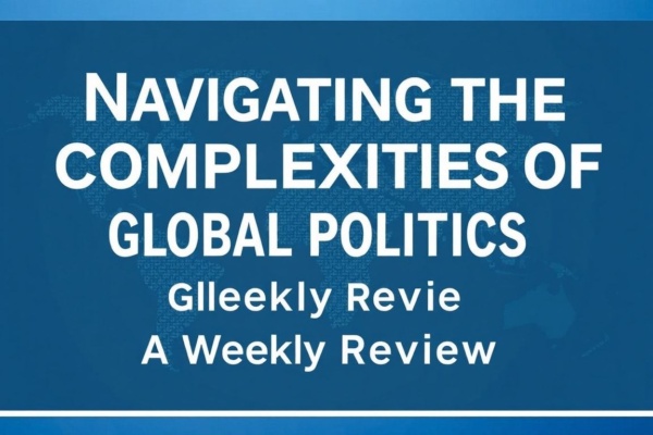 Navigating the Complexities of Global Politics: A Weekly Review