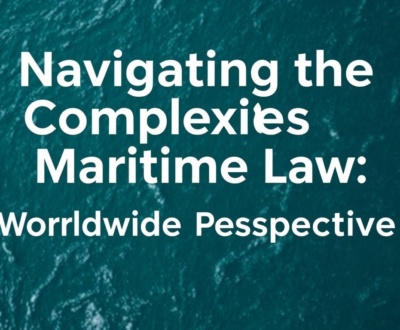 Navigating the Complexities of Maritime Law: A Worldwide Perspective