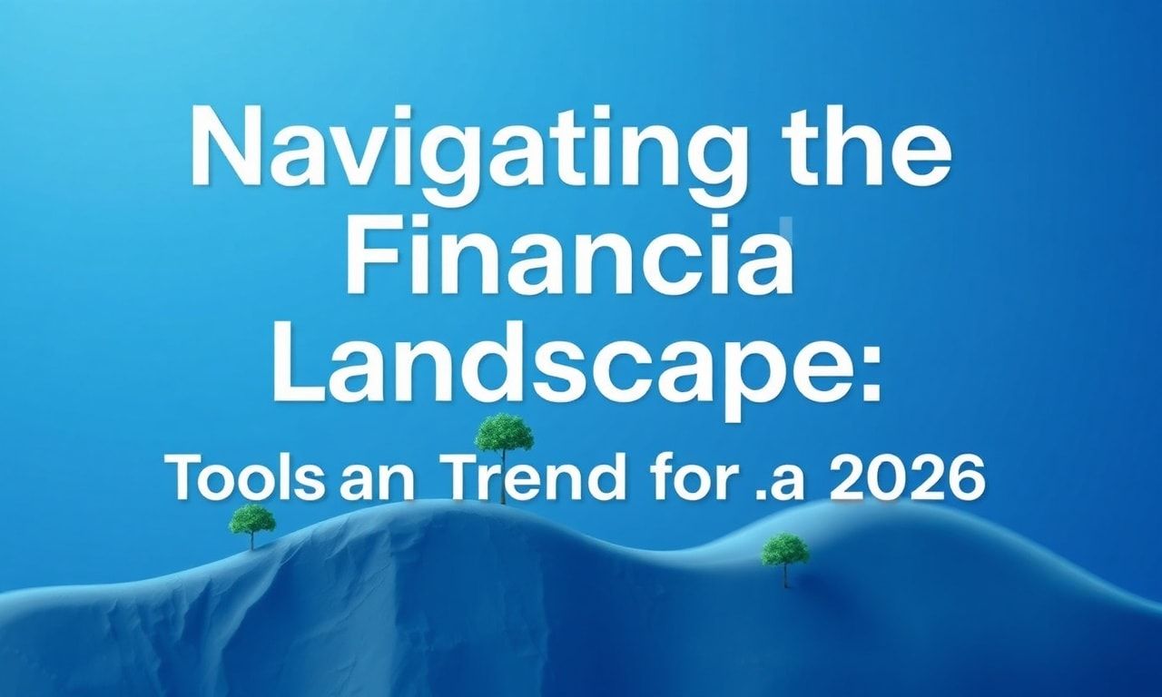 Navigating the Financial Landscape: Tools and Trends for 2026