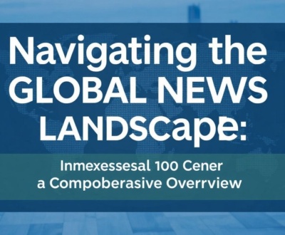 Navigating the Global News Landscape: A Comprehensive Overview