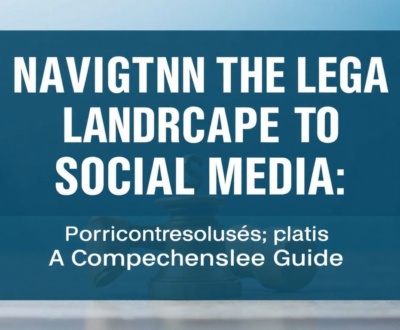 Navigating the Legal Landscape of Social Media: A Comprehensive Guide