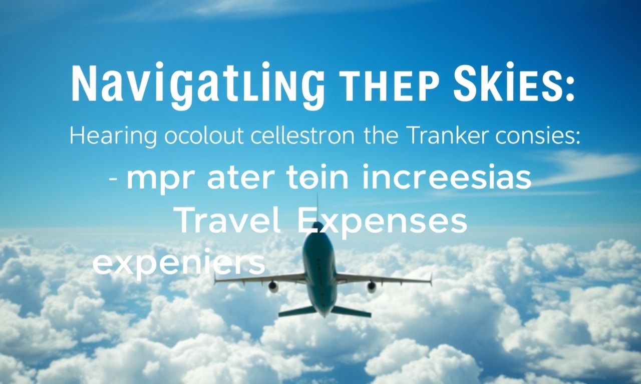 Navigating the Skies: The Impact of Increasing Air Travel Expenses on Consumers
