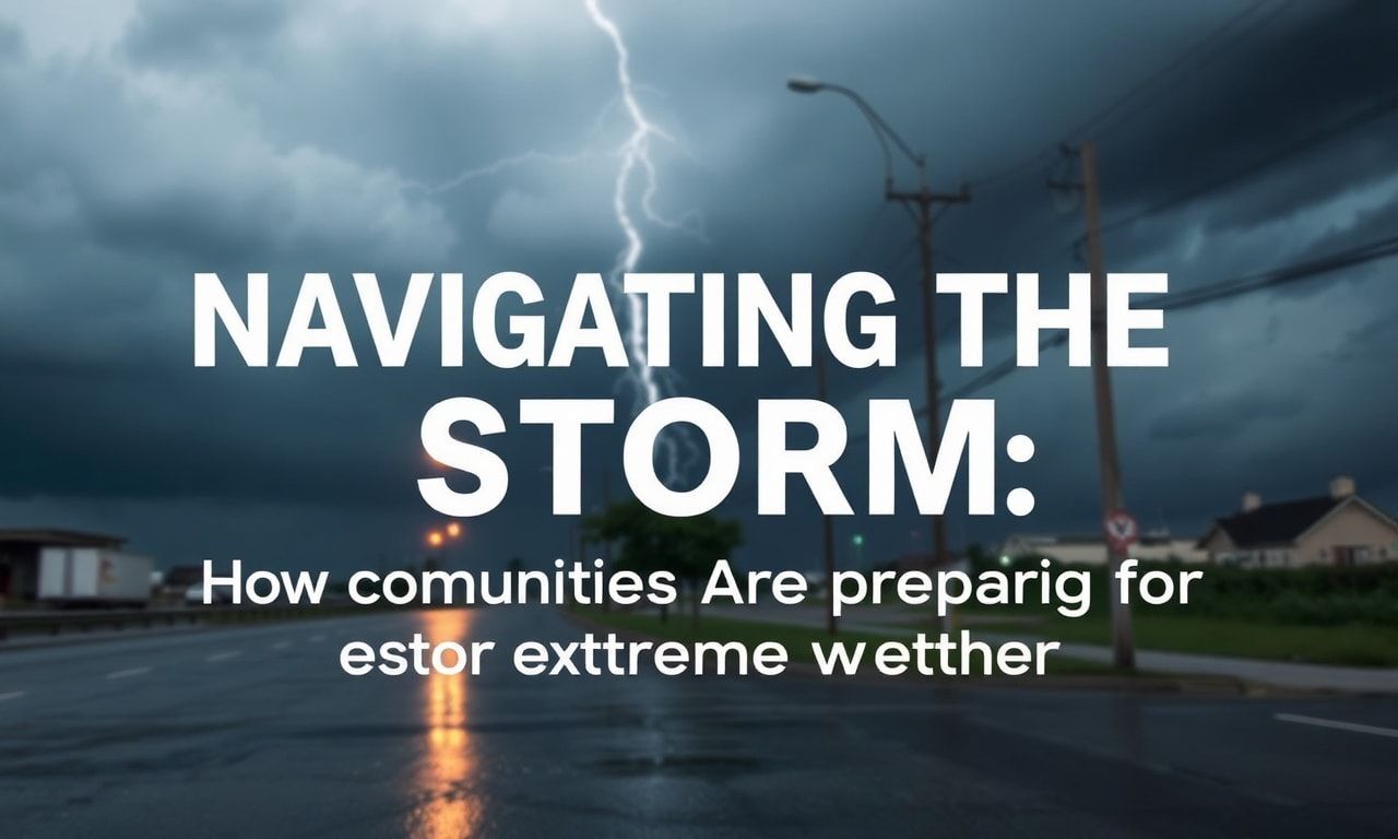 Navigating the Storm: How Communities Are Preparing for Extreme Weather