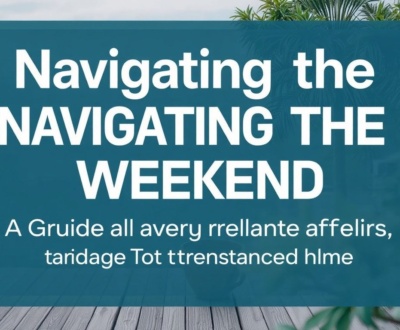 Navigating the Weekend: A Guide to Events and Current Affairs