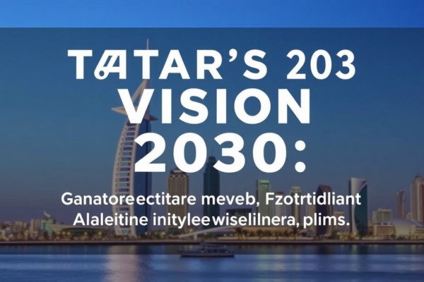 Qatar's Vision 2030: A Comprehensive Overview of the Nation's Ambitious Development Plans