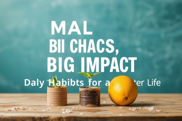 Small Changes, Big Impact: Daily Habits for a Better Life