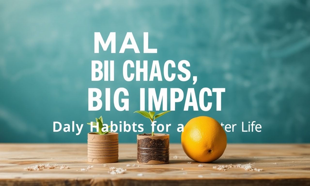 Small Changes, Big Impact: Daily Habits for a Better Life