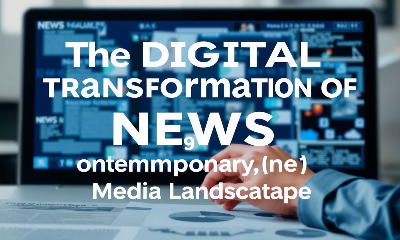 The Digital Transformation of News Consumption: Navigating the Contemporary Media Landscape
