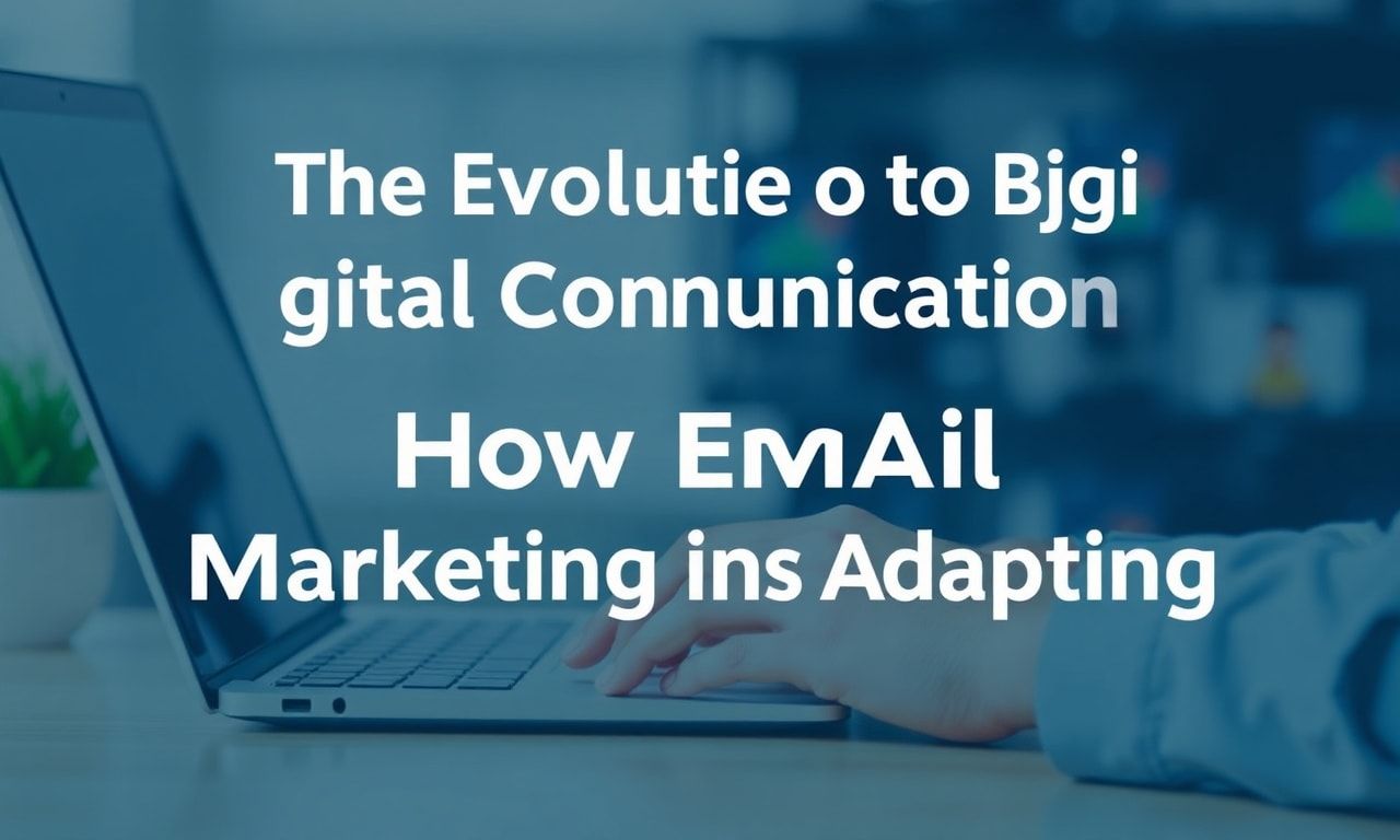 The Evolution of Digital Communication: How Email Marketing is Adapting