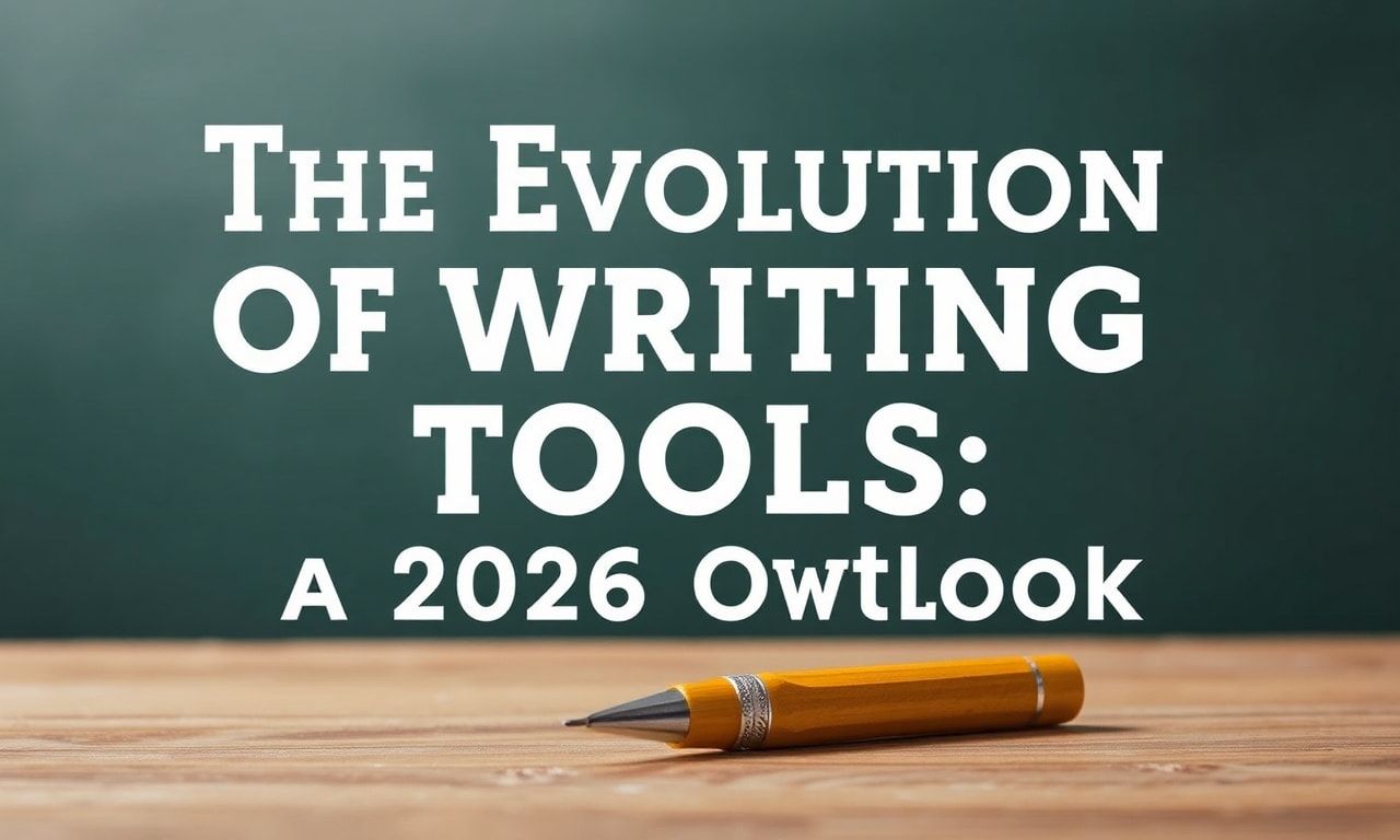 The Evolution of Writing Tools: A 2026 Outlook