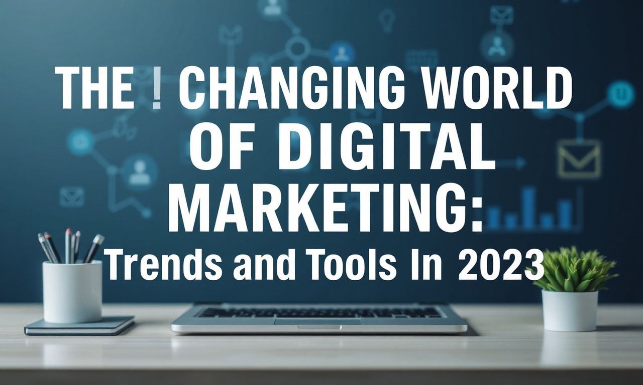 The Changing World of Digital Marketing: Trends and Tools in 2023