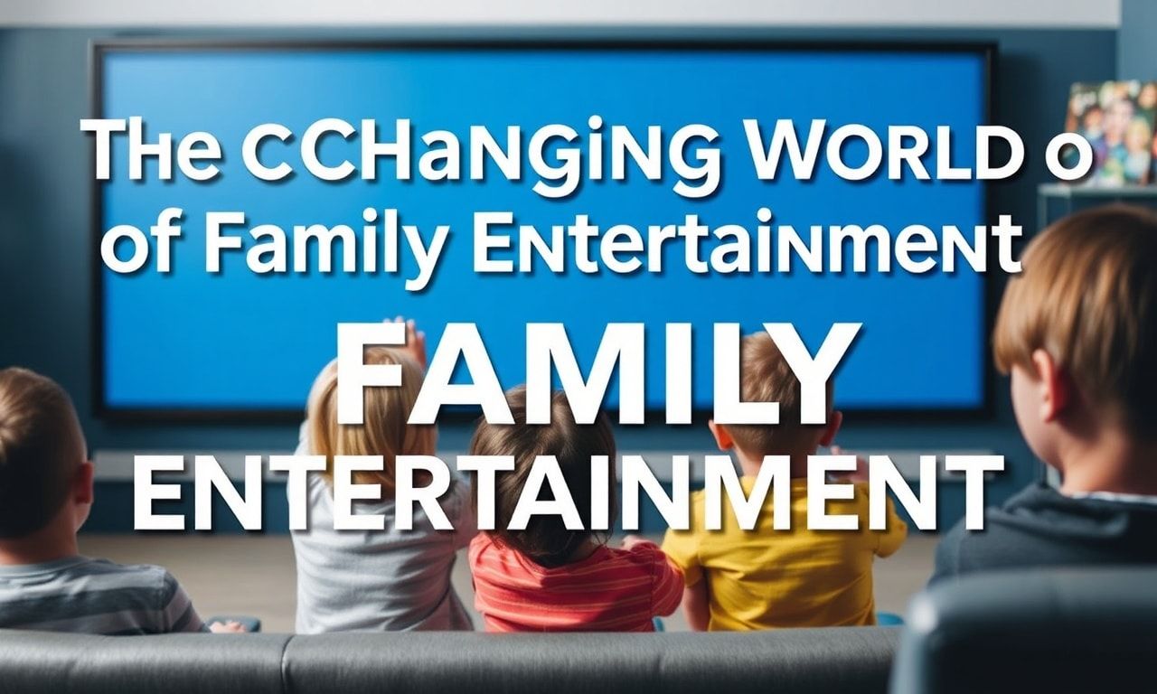 The Changing World of Family Entertainment: An In-Depth Look at Today's Trends