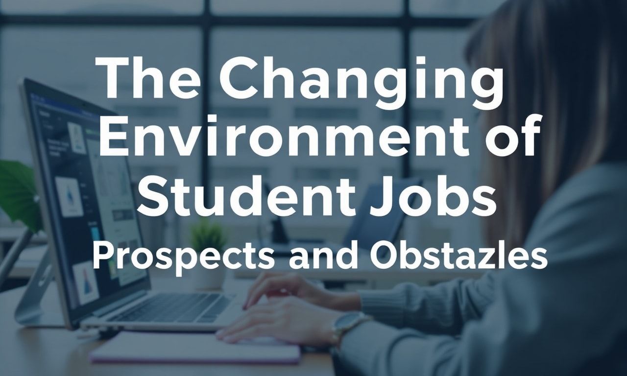 The Changing Environment of Student Jobs: Prospects and Obstacles