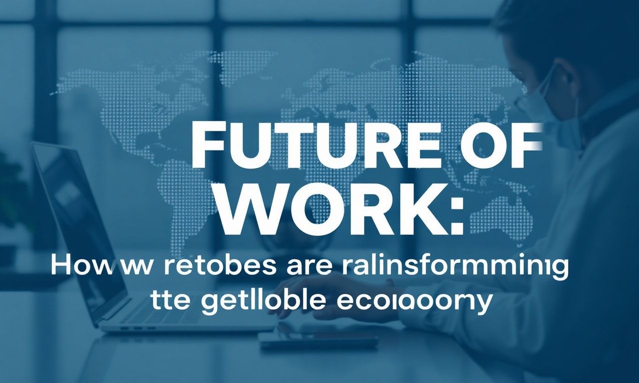 The Future of Work: How Remote Jobs Are Transforming the Global Economy