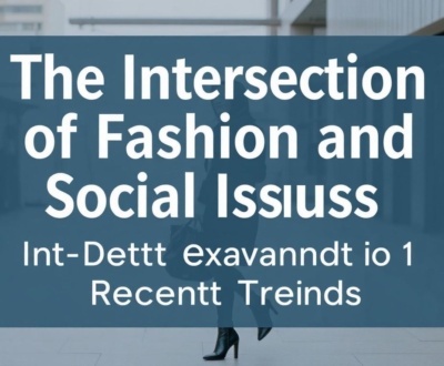 The Intersection of Fashion and Social Issues: An In-Depth Examination of Recent Trends