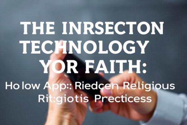 The Intersection of Technology and Faith: How Apps Are Changing Religious Practices