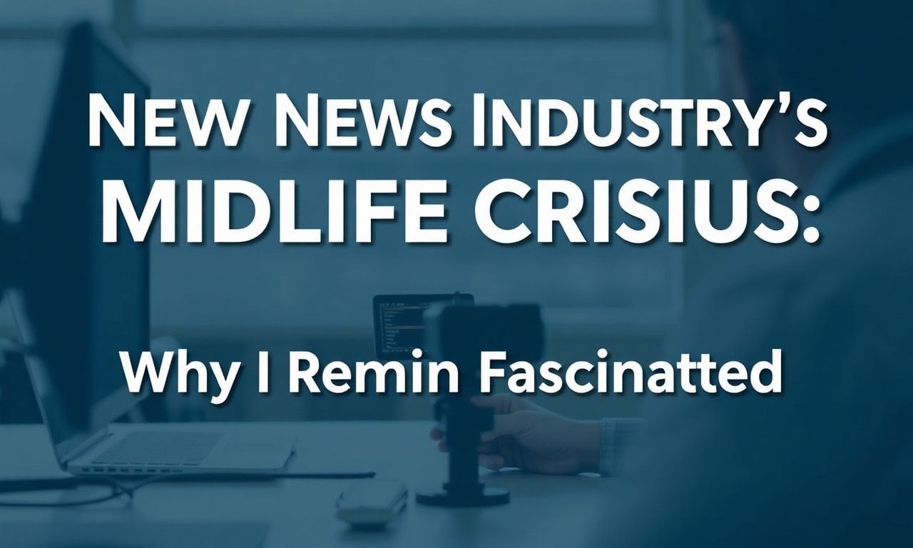 The News Industry's Midlife Crisis: Why I Remain Fascinated