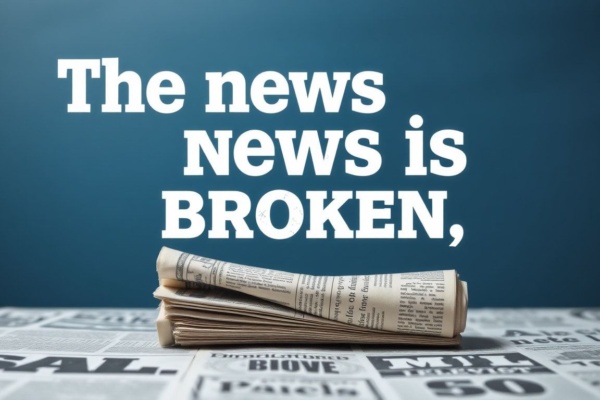 The news is broken, and honestly, I'm fed up with it.