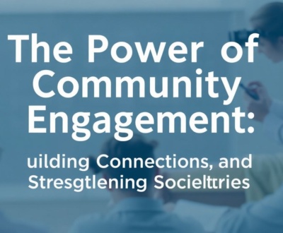 The Power of Community Engagement: Building Connections and Strengthening Societies