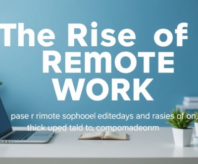 The Rise of Remote Work: How the Pandemic Has Reshaped Our Workplaces