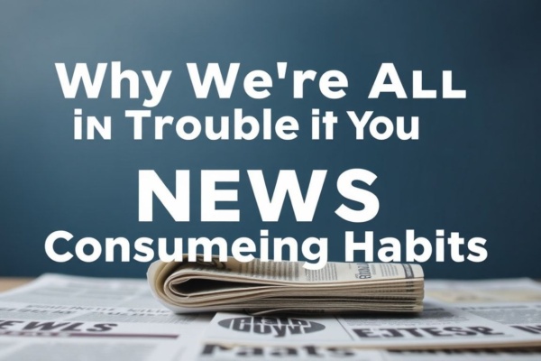 Why We're All in Trouble If We Don't Change Our News Consumption Habits